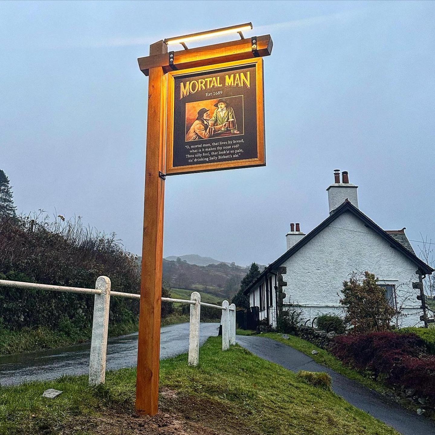 The Mortal Man Inn Troutbeck  Bagian luar foto